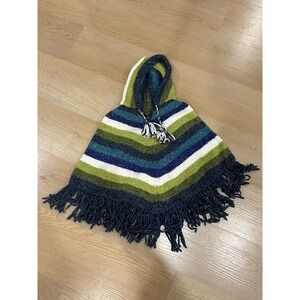 artesania Ishka Child's Hooded Ponch